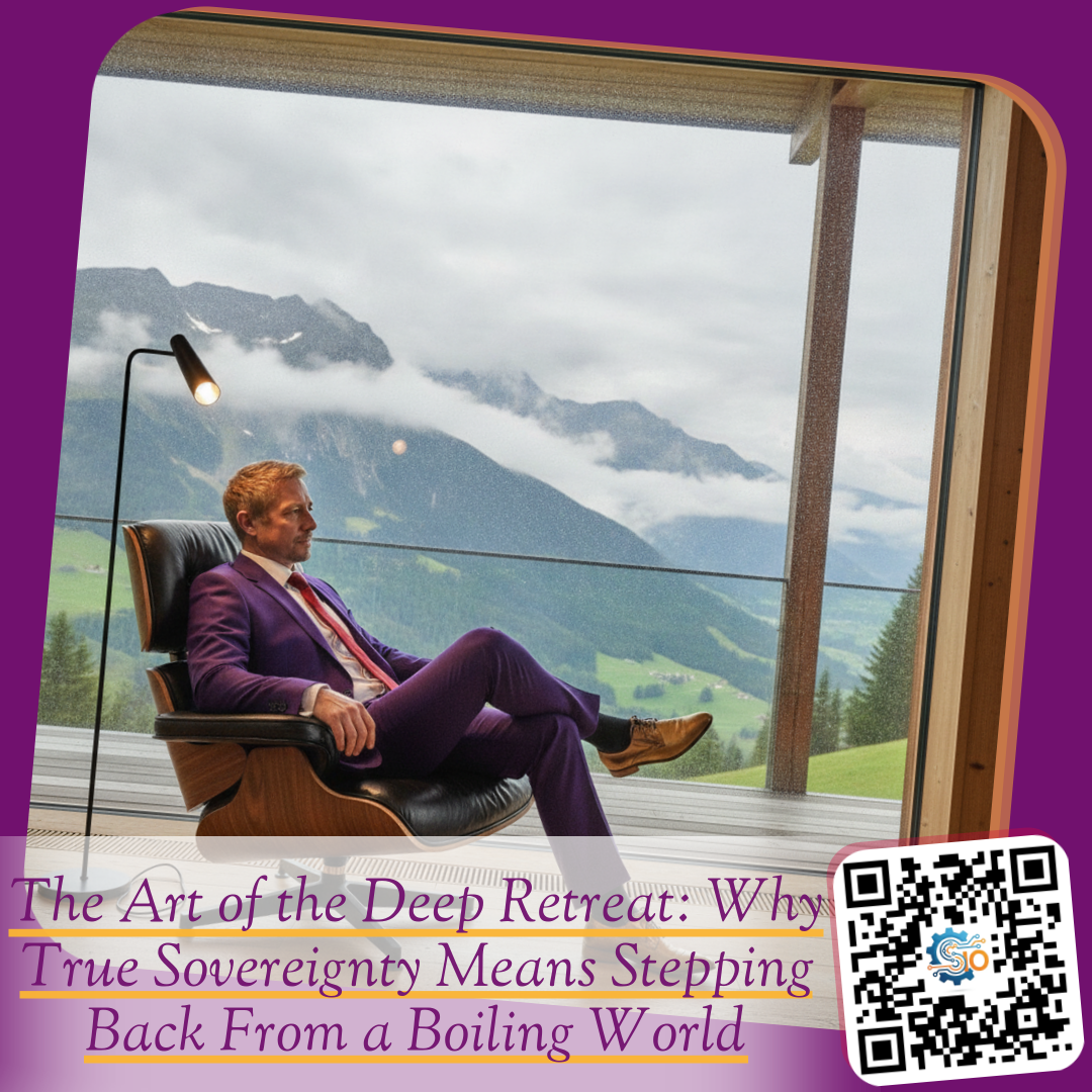 The Art of the Deep Retreat: Why True Sovereignty Means Stepping Back From a Boiling World
