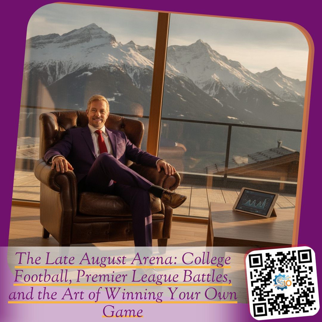 The Late August Arena: College Football, Premier League Battles, and the Art of Winning Your Own Game