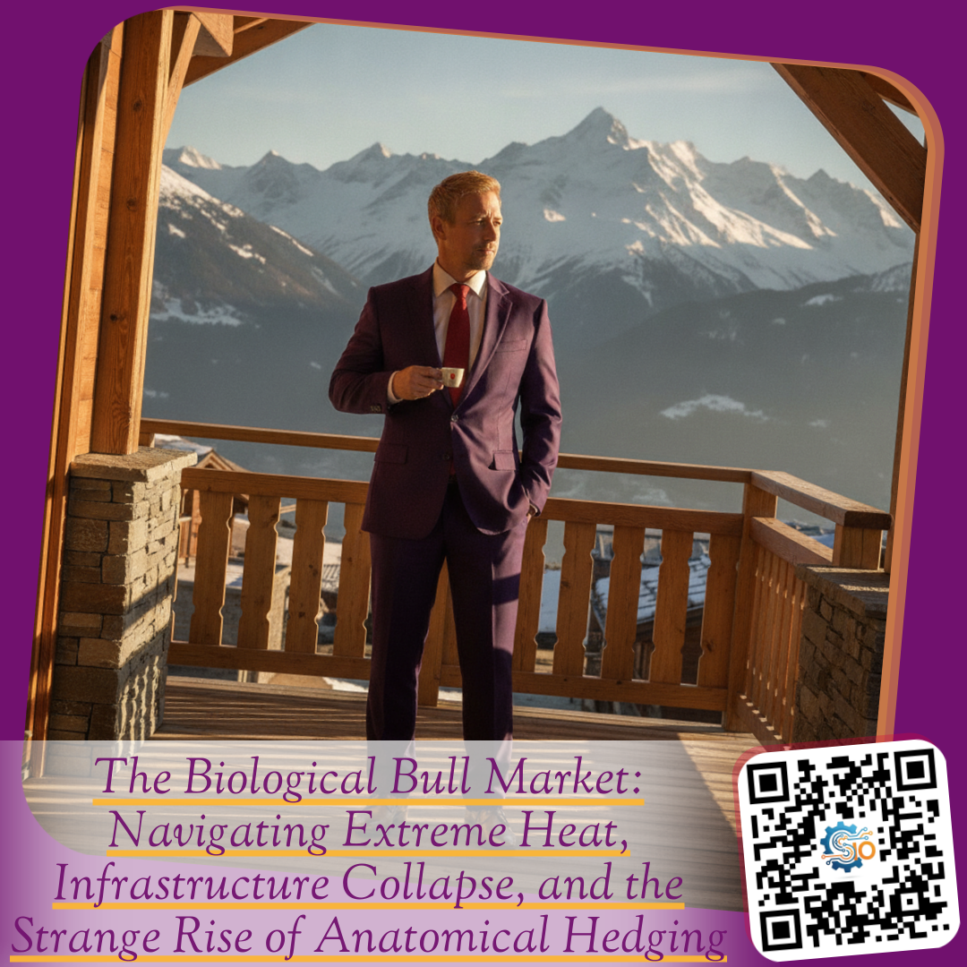 The Biological Bull Market: Navigating Extreme Heat, Infrastructure Collapse, and the Strange Rise of Anatomical Hedging