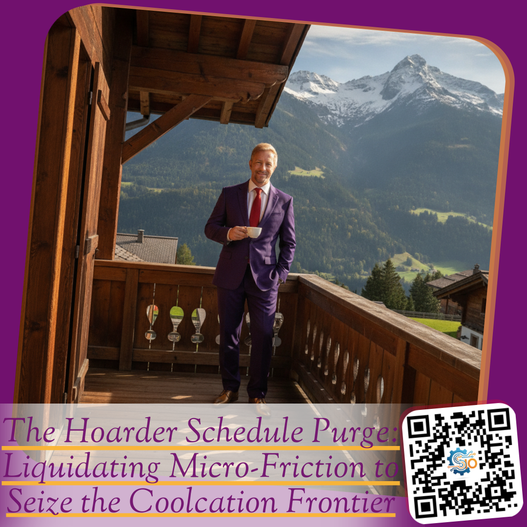 The Hoarder Schedule Purge: Liquidating Micro-Friction to Seize the Coolcation Frontier
