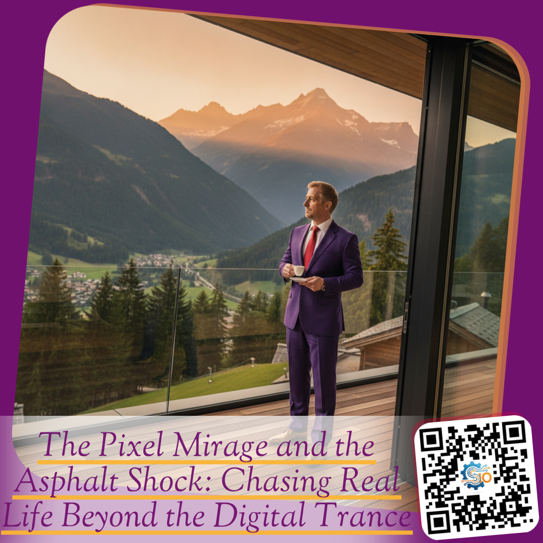 The Pixel Mirage and the Asphalt Shock: Chasing Real Life Beyond the Digital Trance