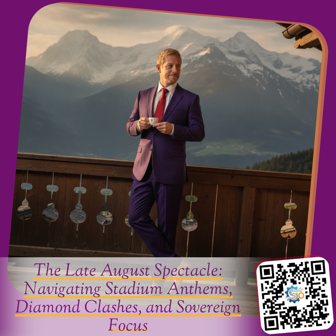 The Late August Spectacle: Navigating Stadium Anthems, Diamond Clashes, and Sovereign Focus