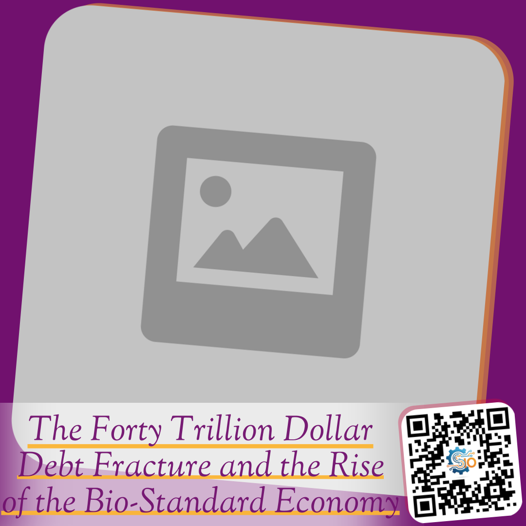 The Forty Trillion Dollar Debt Fracture and the Rise of the Bio-Standard Economy