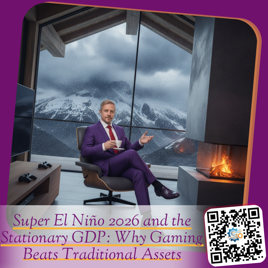 Super El Niño 2026 and the Stationary GDP: Why Gaming Beats Traditional Assets