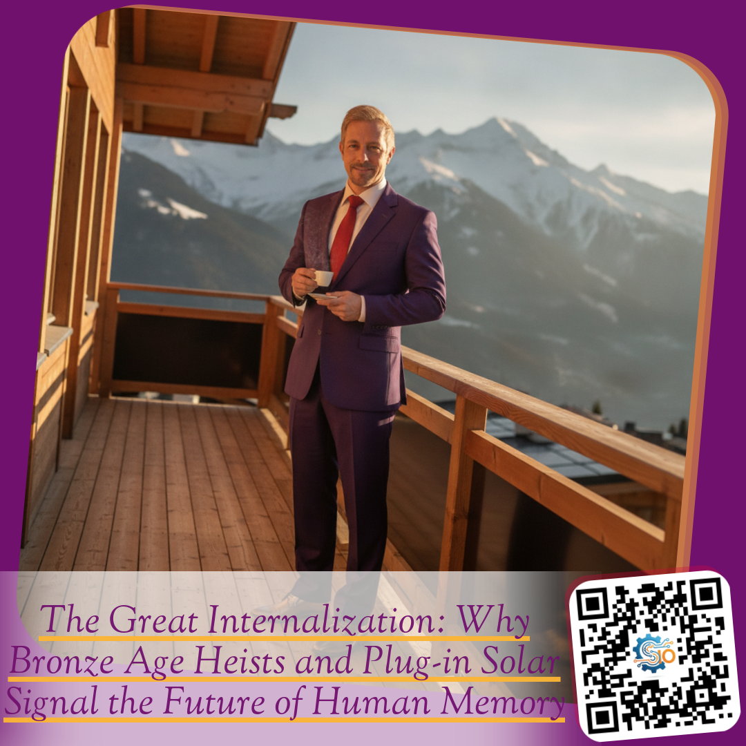 The Great Internalization: Why Bronze Age Heists and Plug-in Solar Signal the Future of Human Memory