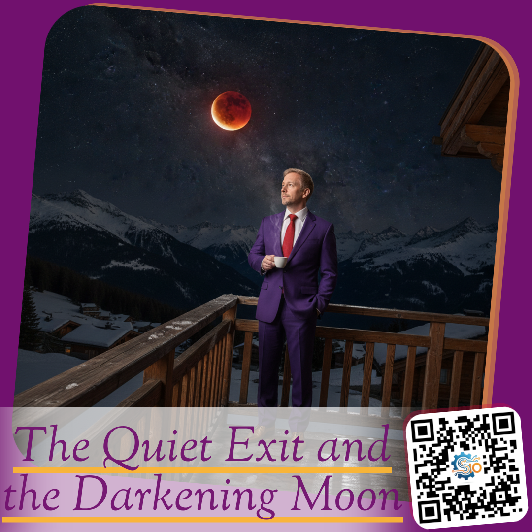 The Quiet Exit and the Darkening Moon