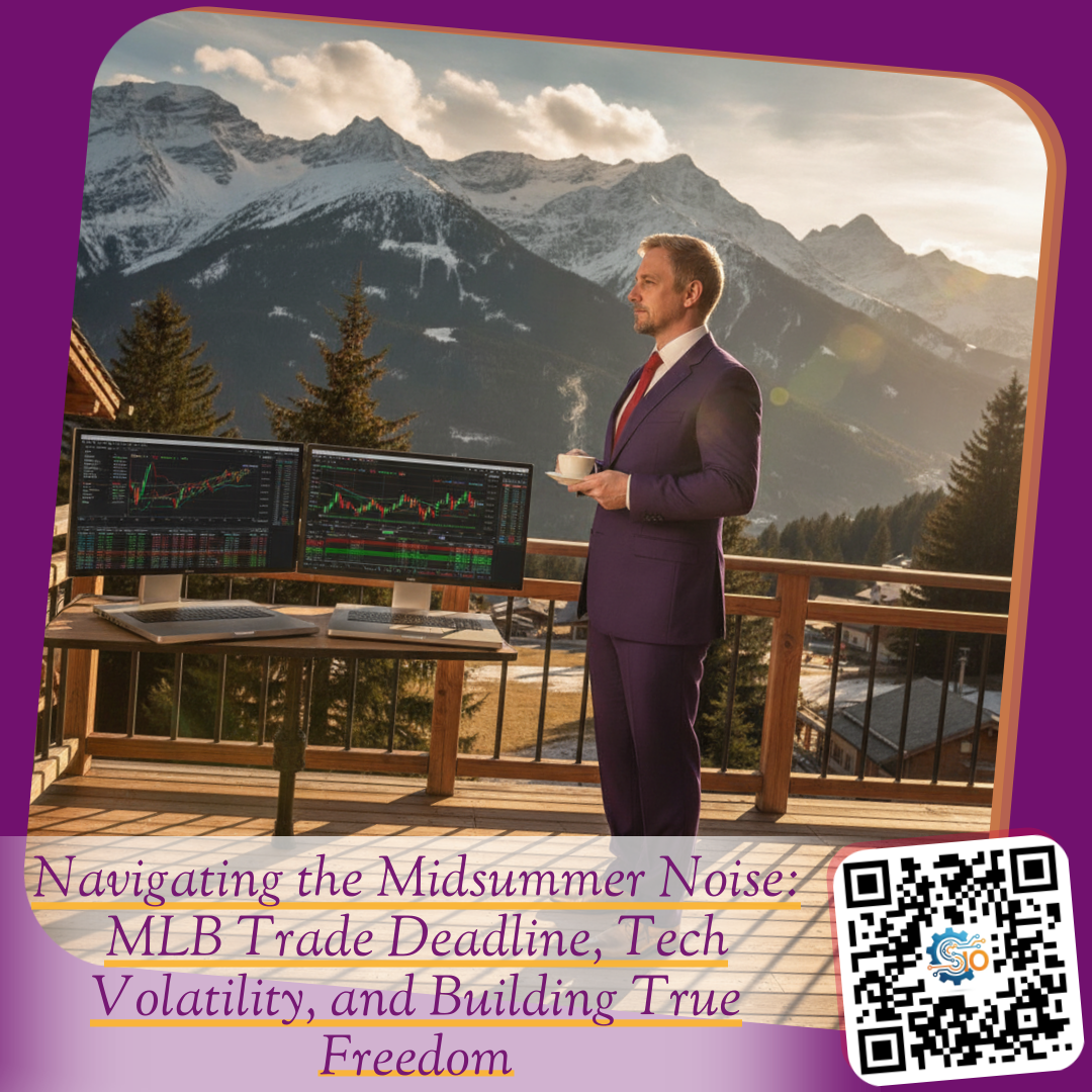 Navigating the Midsummer Noise: MLB Trade Deadline, Tech Volatility, and Building True Freedom
