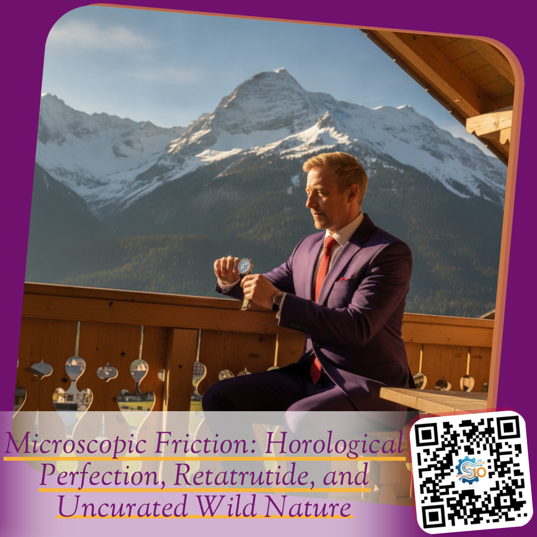 Microscopic Friction: Horological Perfection, Retatrutide, and Uncurated Wild Nature