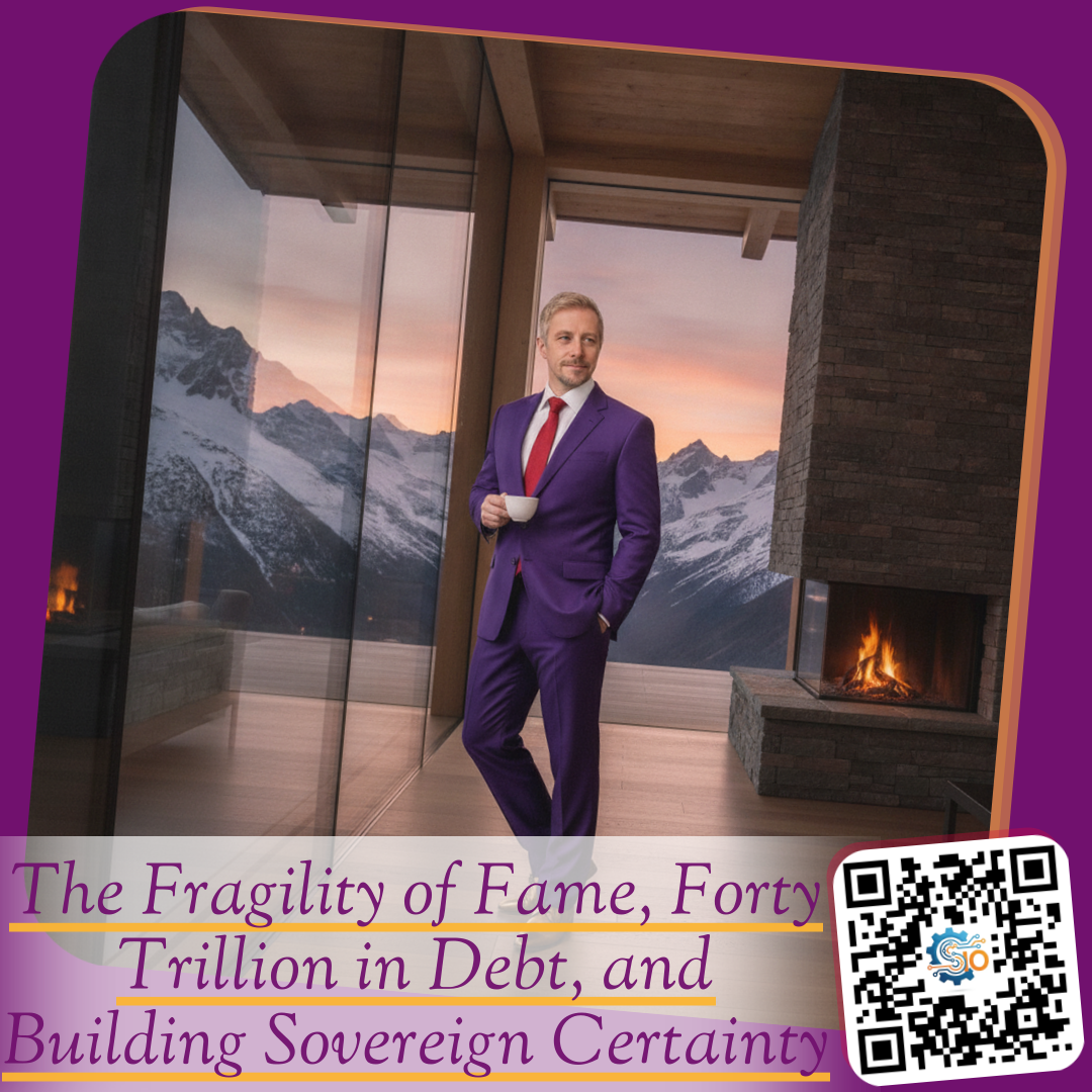 The Fragility of Fame, Forty Trillion in Debt, and Building Sovereign Certainty