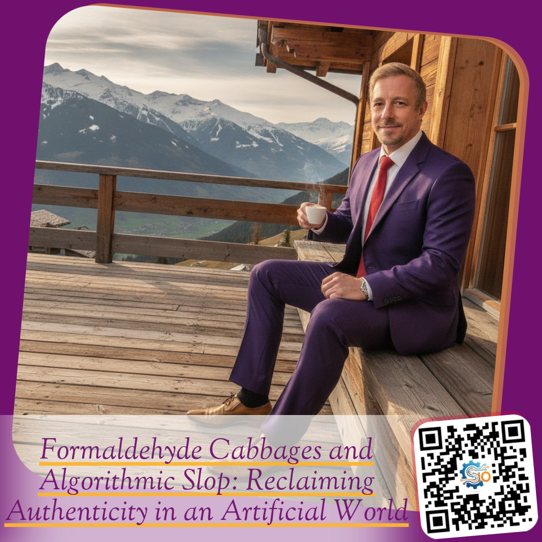 Formaldehyde Cabbages and Algorithmic Slop: Reclaiming Authenticity in an Artificial World