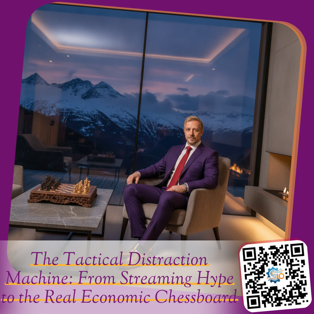 The Tactical Distraction Machine: From Streaming Hype to the Real Economic Chessboard