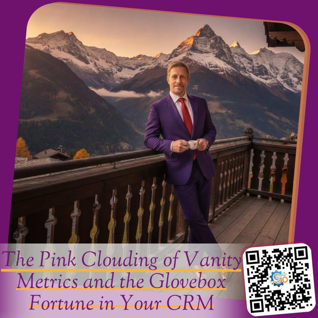 The Pink Clouding of Vanity Metrics and the Glovebox Fortune in Your CRM