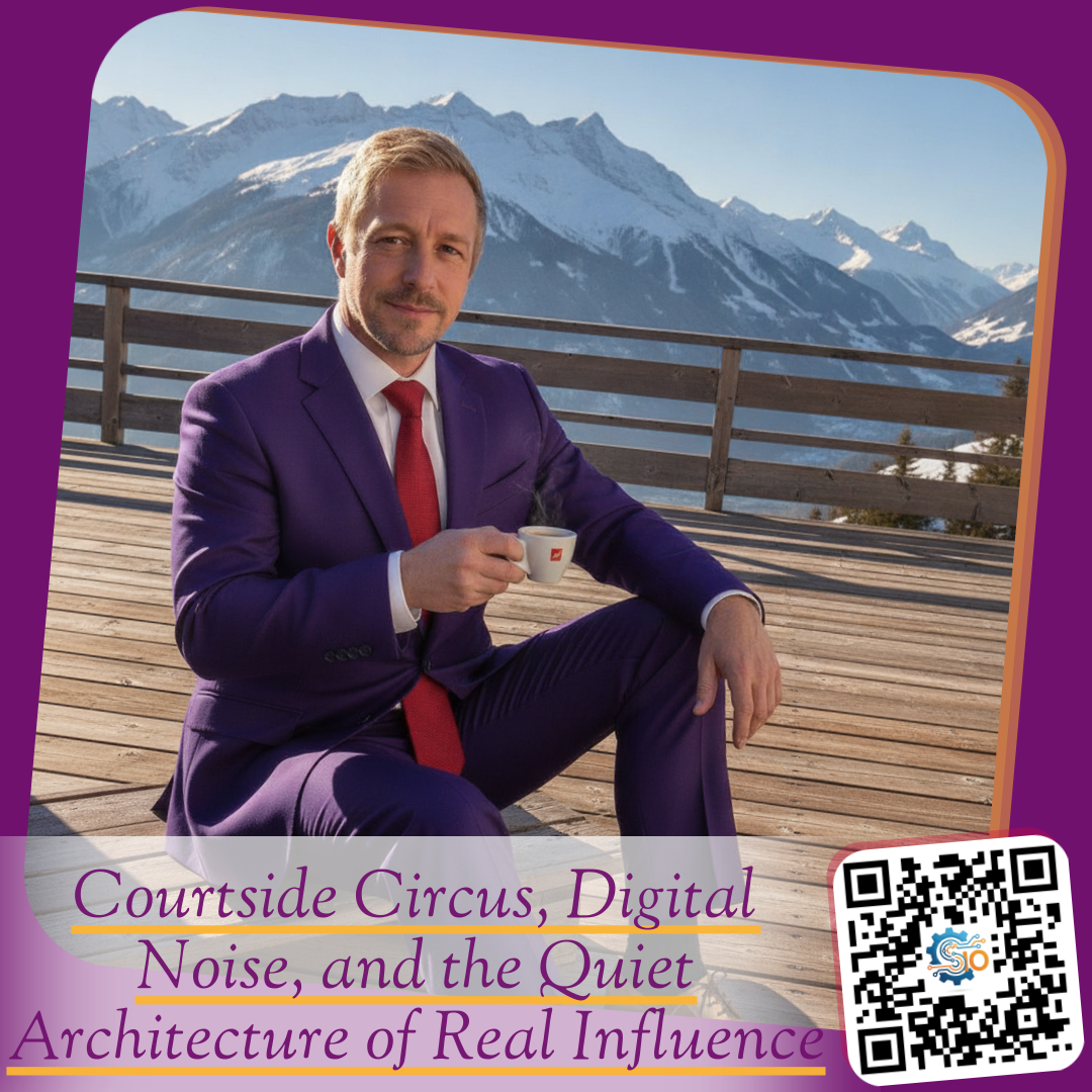 Courtside Circus, Digital Noise, and the Quiet Architecture of Real Influence