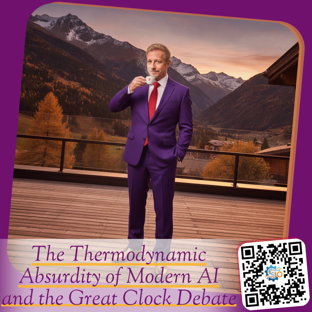 The Thermodynamic Absurdity of Modern AI and the Great Clock Debate