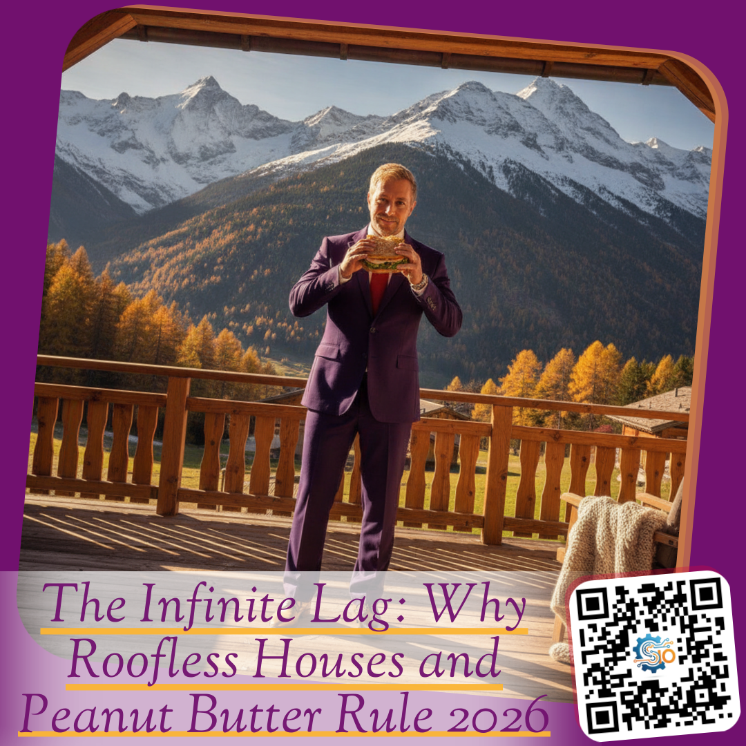 The Infinite Lag: Why Roofless Houses and Peanut Butter Rule 2026