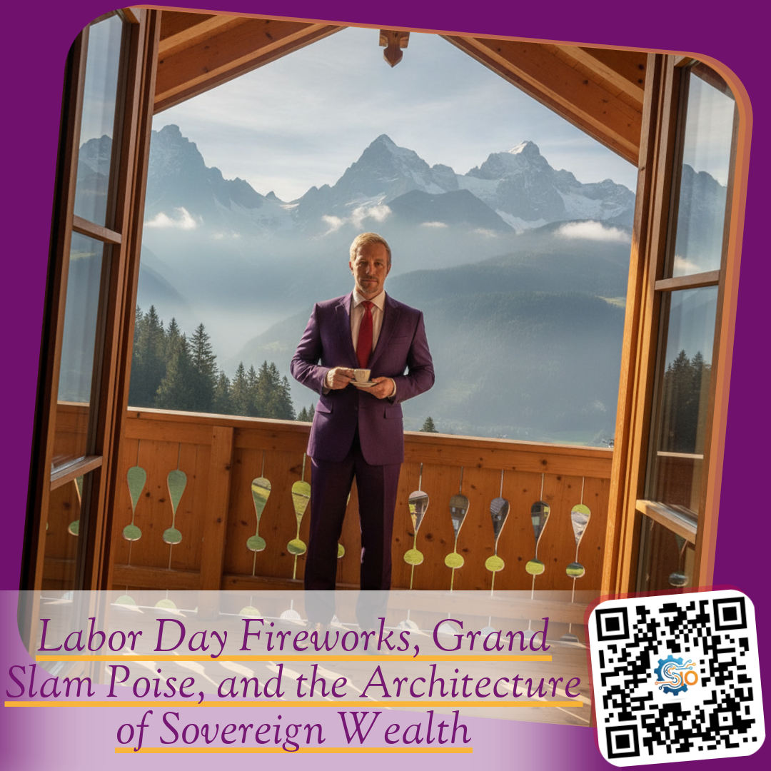 Labor Day Fireworks, Grand Slam Poise, and the Architecture of Sovereign Wealth