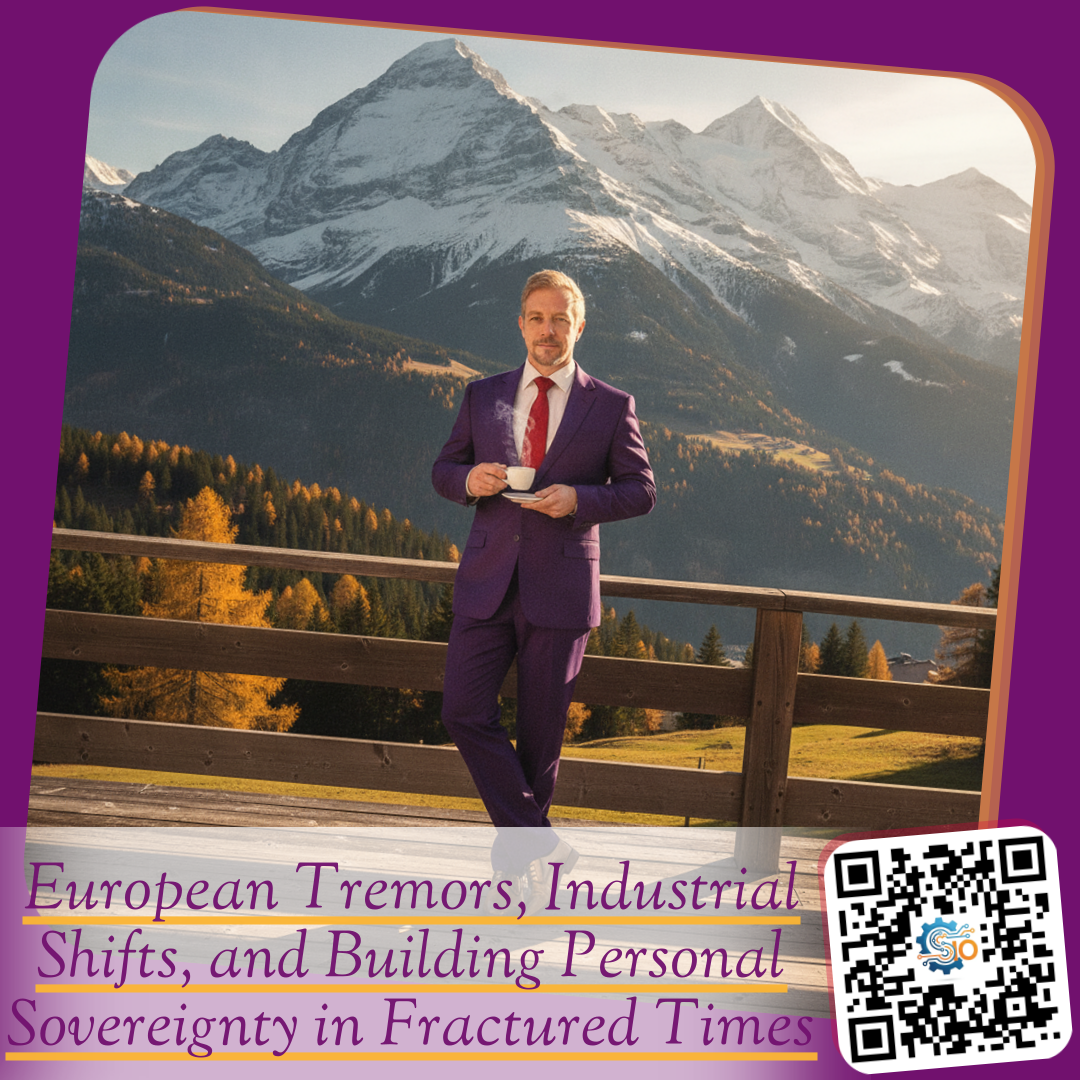 European Tremors, Industrial Shifts, and Building Personal Sovereignty in Fractured Times