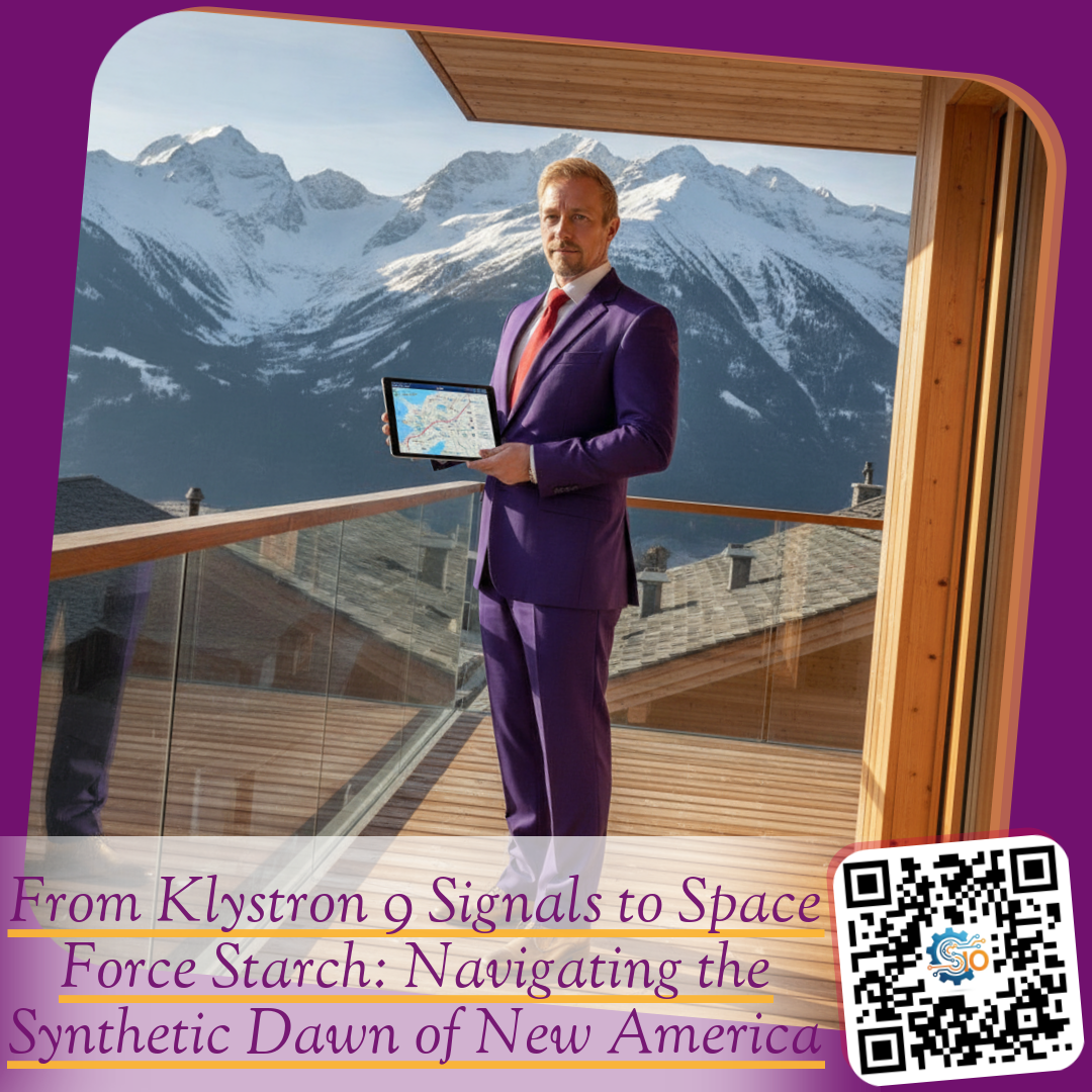 From Klystron 9 Signals to Space Force Starch: Navigating the Synthetic Dawn of New America