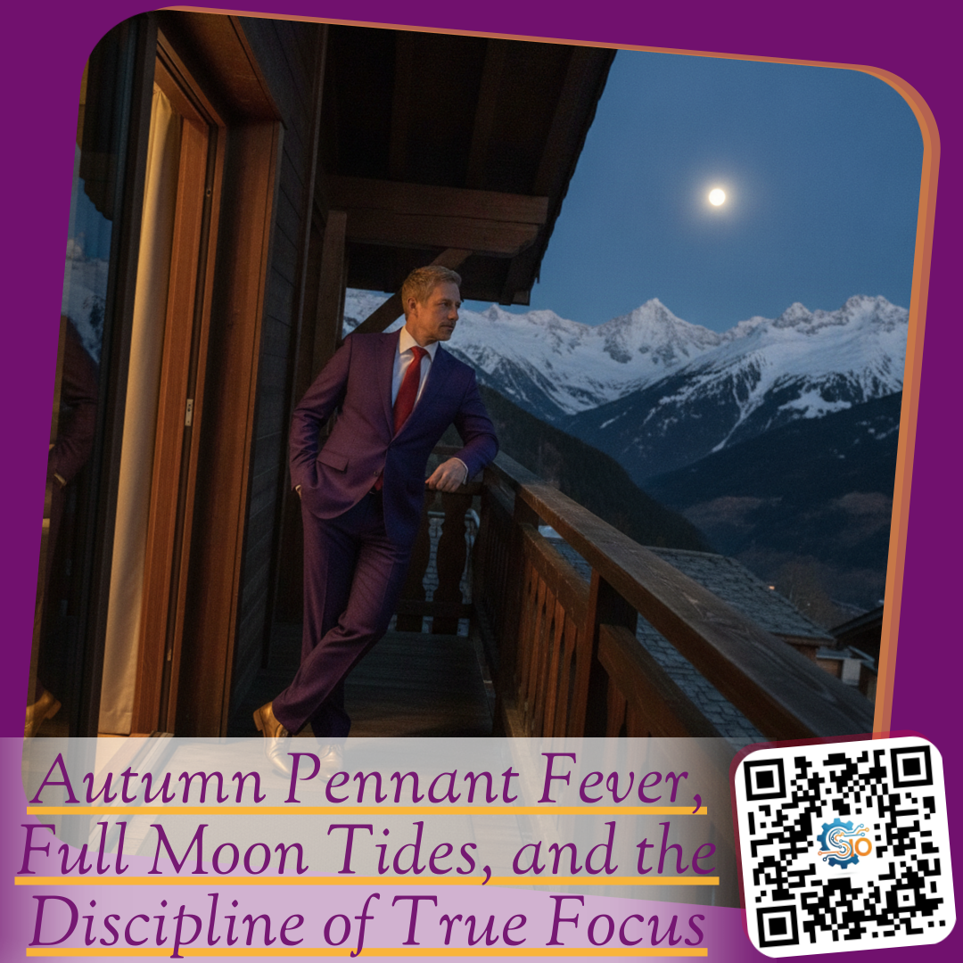 Autumn Pennant Fever, Full Moon Tides, and the Discipline of True Focus