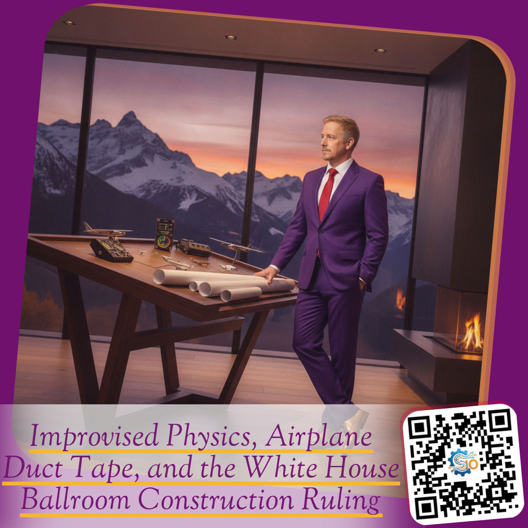 Improvised Physics, Airplane Duct Tape, and the White House Ballroom Construction Ruling