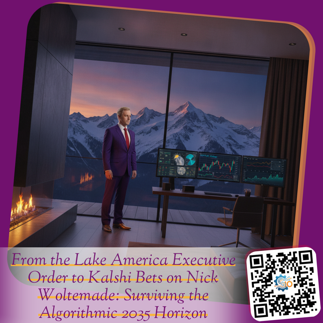 From the Lake America Executive Order to Kalshi Bets on Nick Woltemade: Surviving the Algorithmic 2035 Horizon