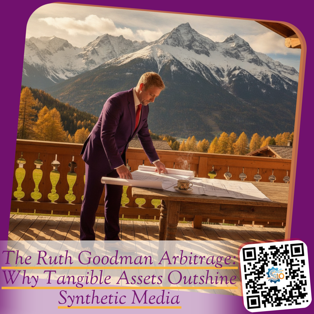 The Ruth Goodman Arbitrage: Why Tangible Assets Outshine Synthetic Media