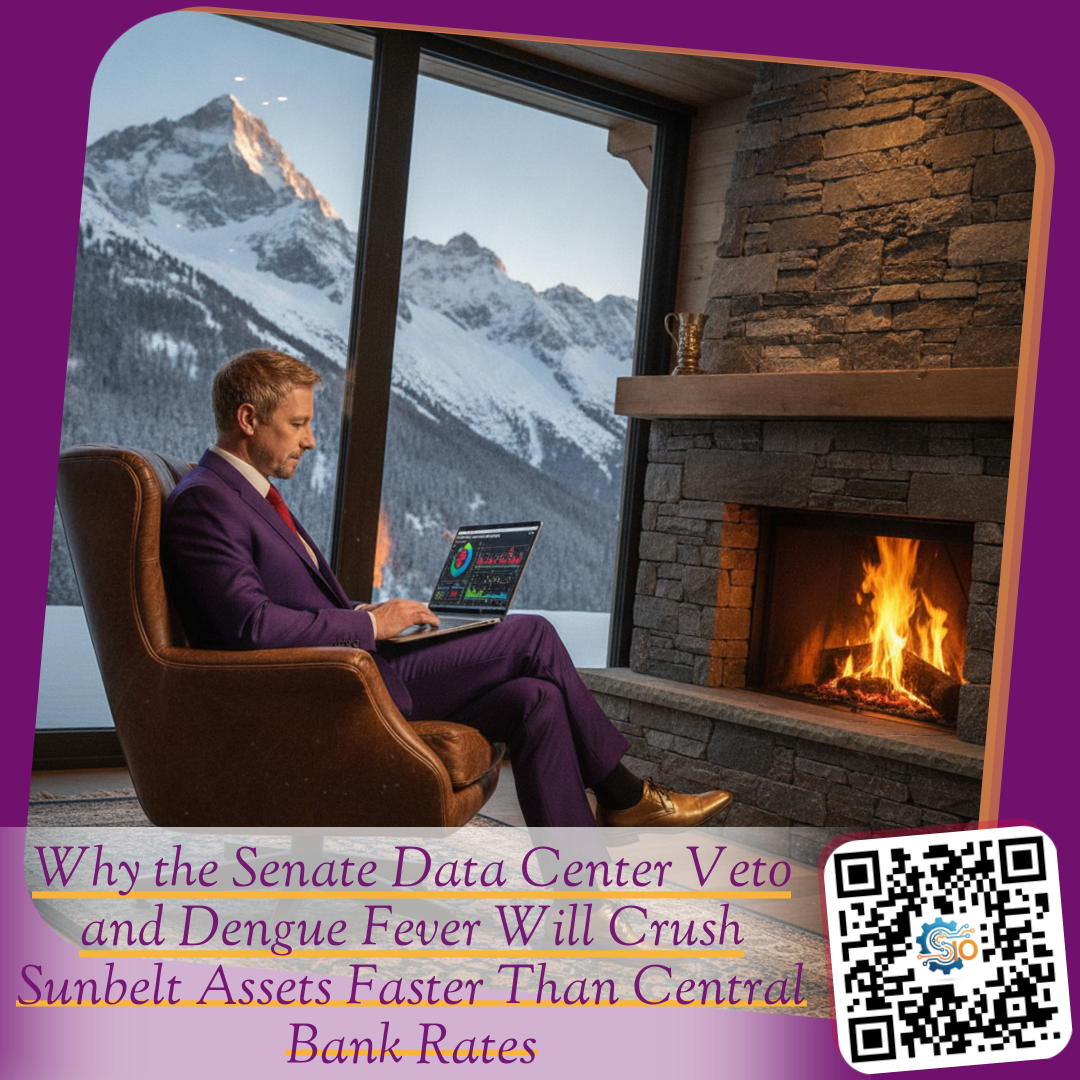 Why the Senate Data Center Veto and Dengue Fever Will Crush Sunbelt Assets Faster Than Central Bank Rates