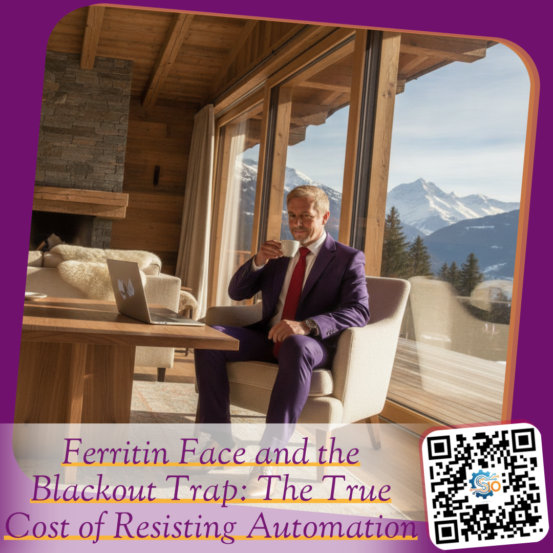 Ferritin Face and the Blackout Trap: The True Cost of Resisting Automation