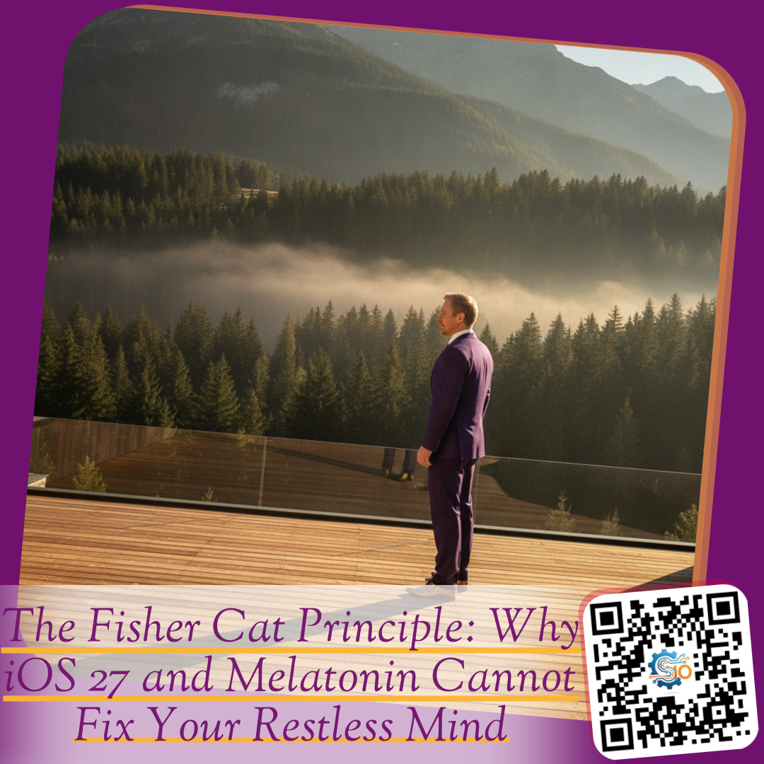 The Fisher Cat Principle: Why iOS 27 and Melatonin Cannot Fix Your Restless Mind