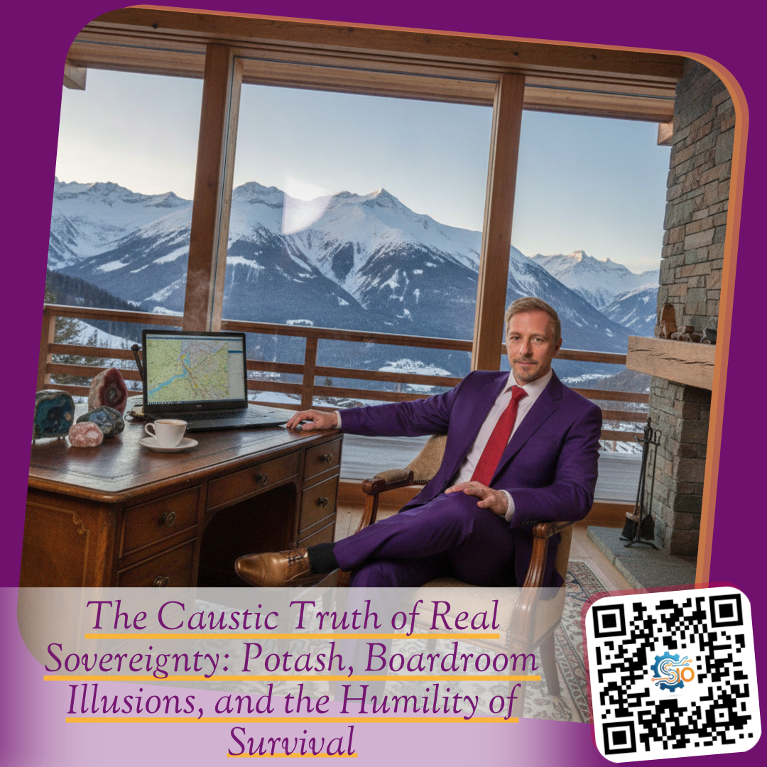 The Caustic Truth of Real Sovereignty: Potash, Boardroom Illusions, and the Humility of Survival