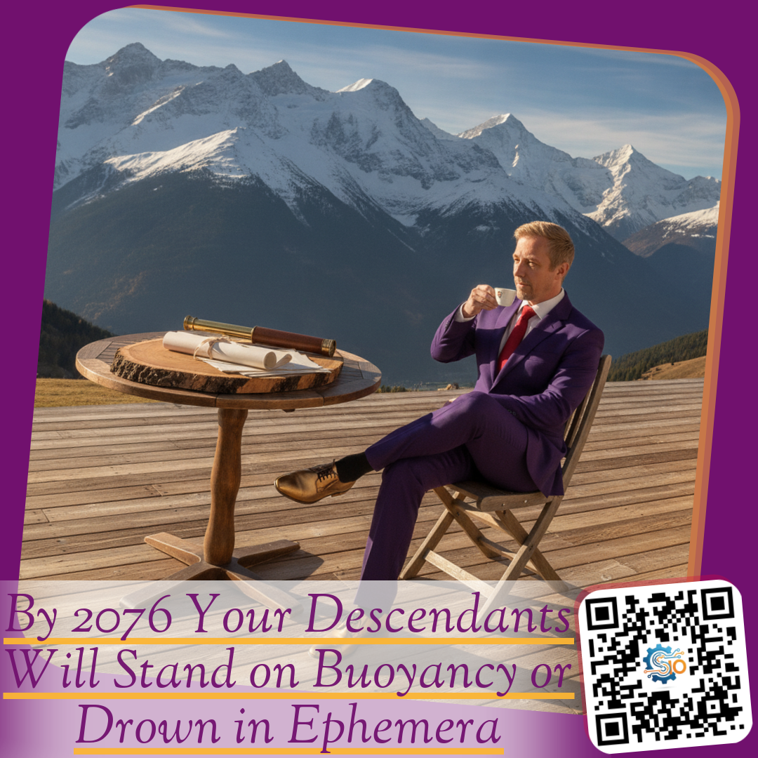 By 2076 Your Descendants Will Stand on Buoyancy or Drown in Ephemera