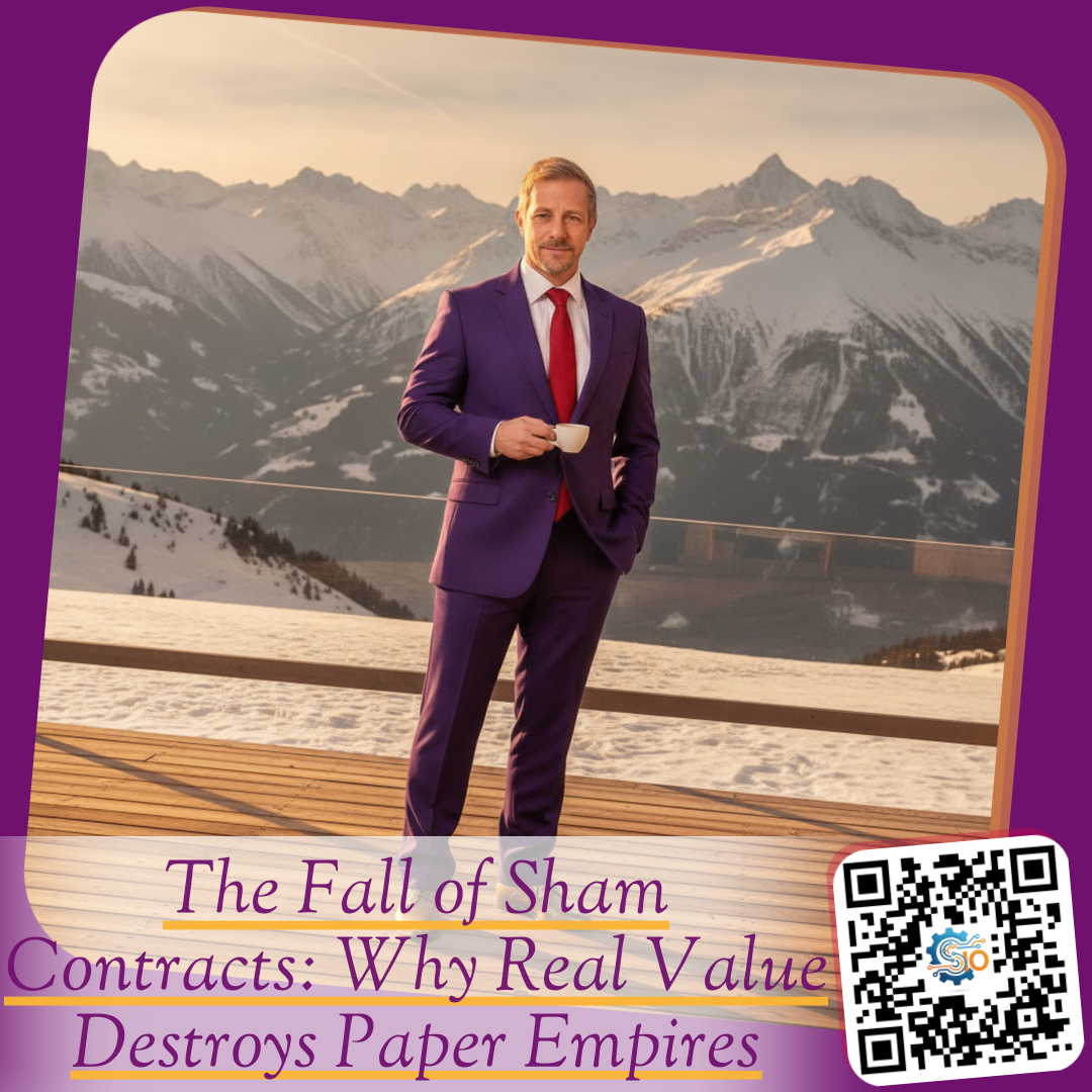 The Fall of Sham Contracts: Why Real Value Destroys Paper Empires