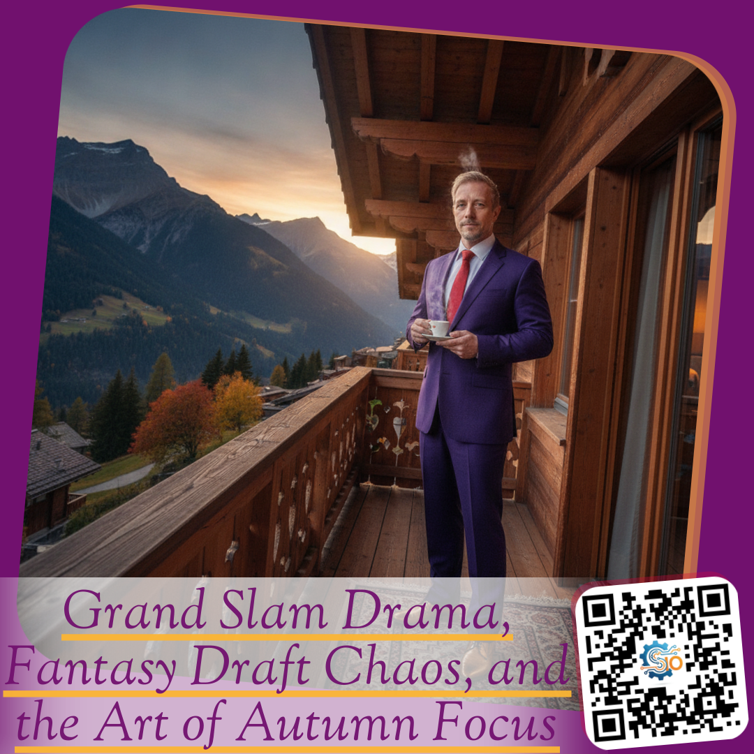 Grand Slam Drama, Fantasy Draft Chaos, and the Art of Autumn Focus
