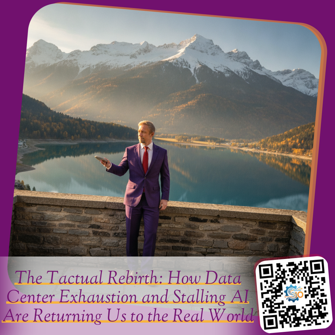 The Tactual Rebirth: How Data Center Exhaustion and Stalling AI Are Returning Us to the Real World