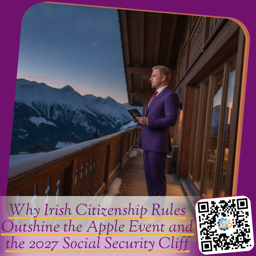 Why Irish Citizenship Rules Outshine the Apple Event and the 2027 Social Security Cliff