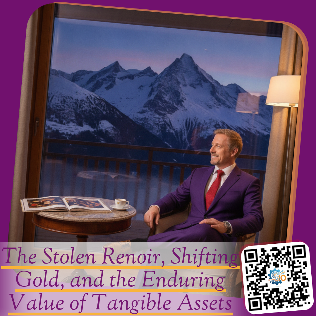 The Stolen Renoir, Shifting Gold, and the Enduring Value of Tangible Assets