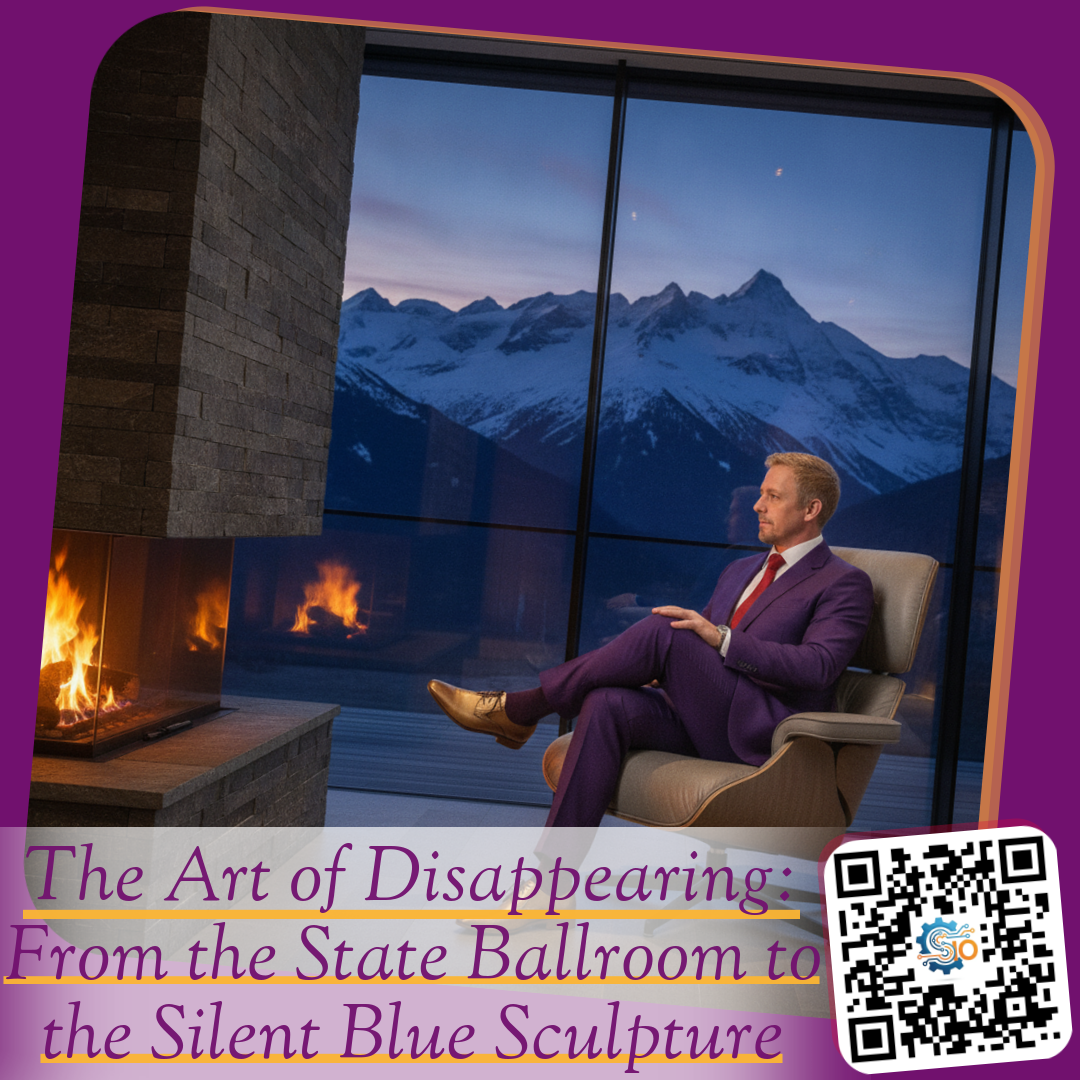 The Art of Disappearing: From the State Ballroom to the Silent Blue Sculpture