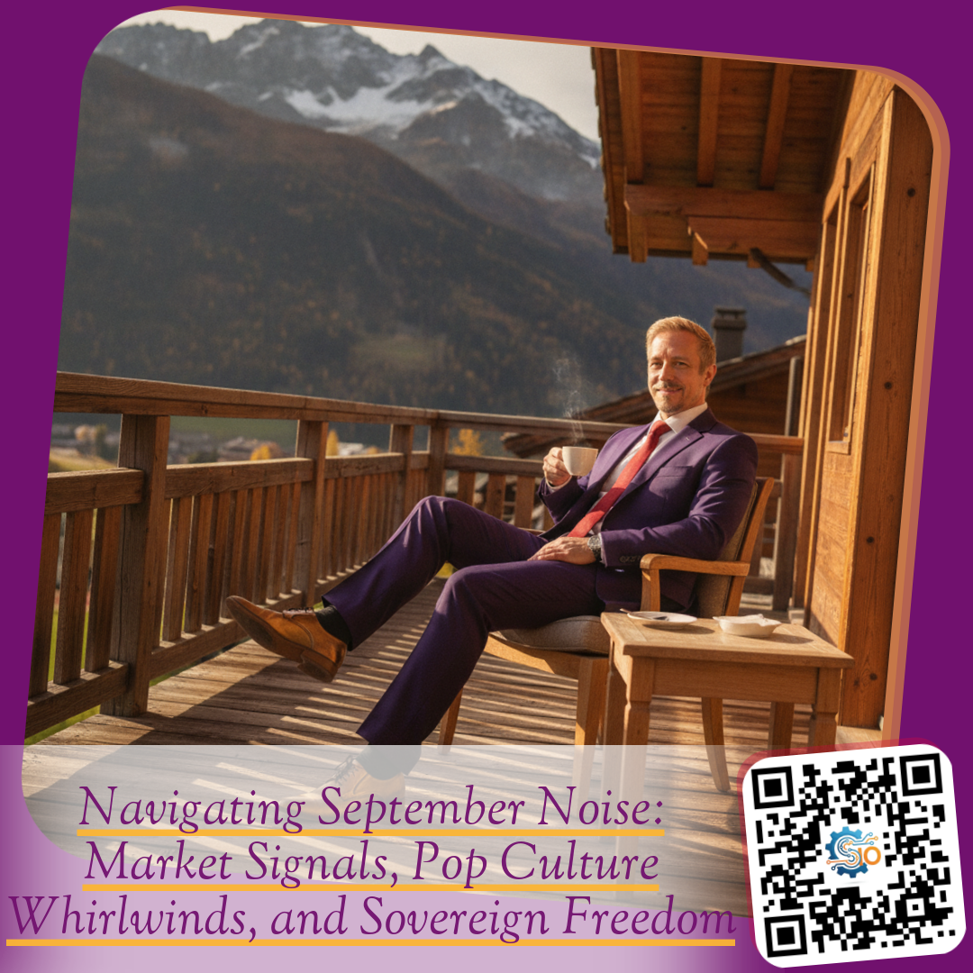 Navigating September Noise: Market Signals, Pop Culture Whirlwinds, and Sovereign Freedom