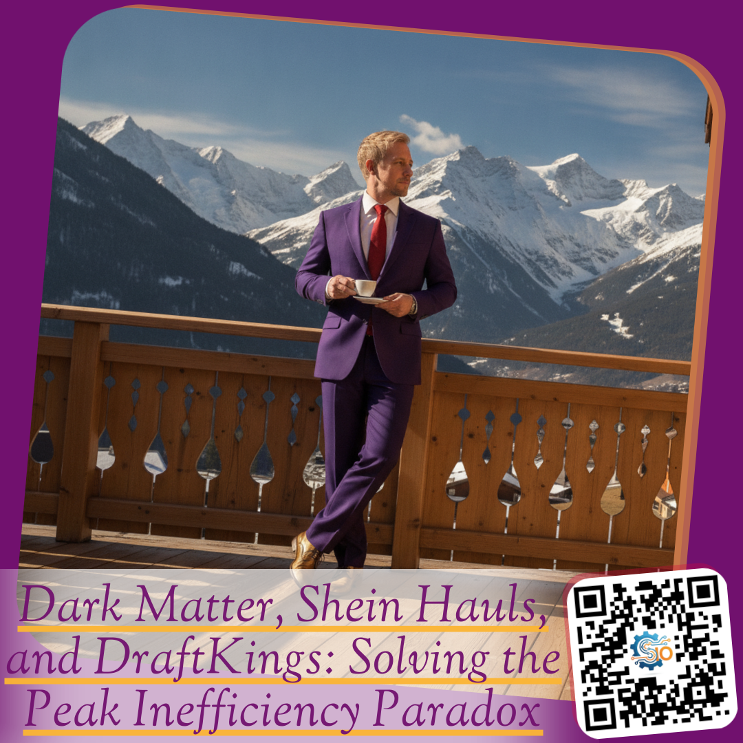 Dark Matter, Shein Hauls, and DraftKings: Solving the Peak Inefficiency Paradox