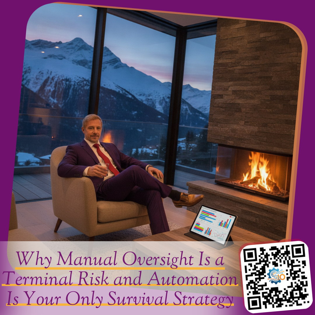 Why Manual Oversight Is a Terminal Risk and Automation Is Your Only Survival Strategy