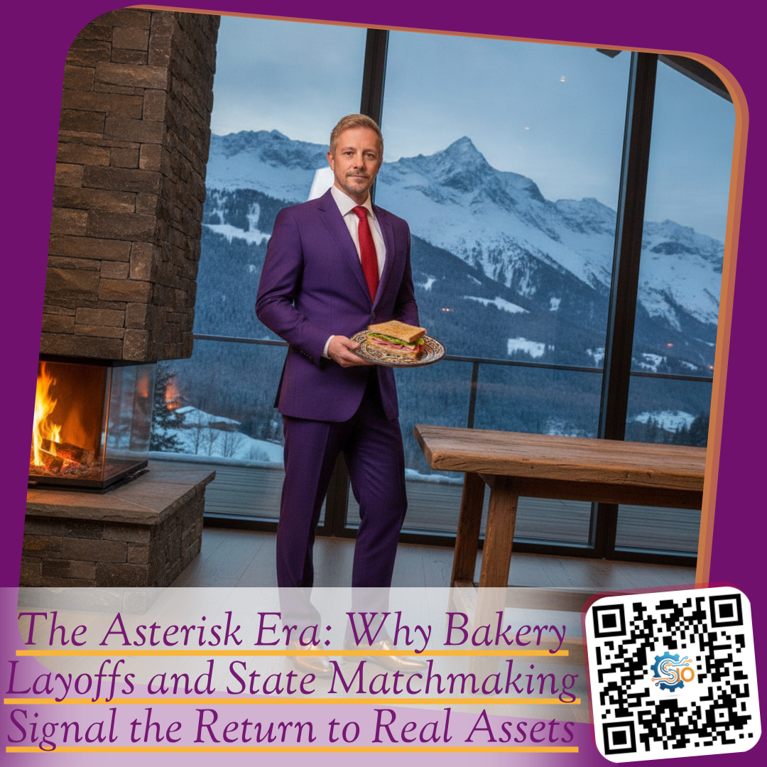 The Asterisk Era: Why Bakery Layoffs and State Matchmaking Signal the Return to Real Assets