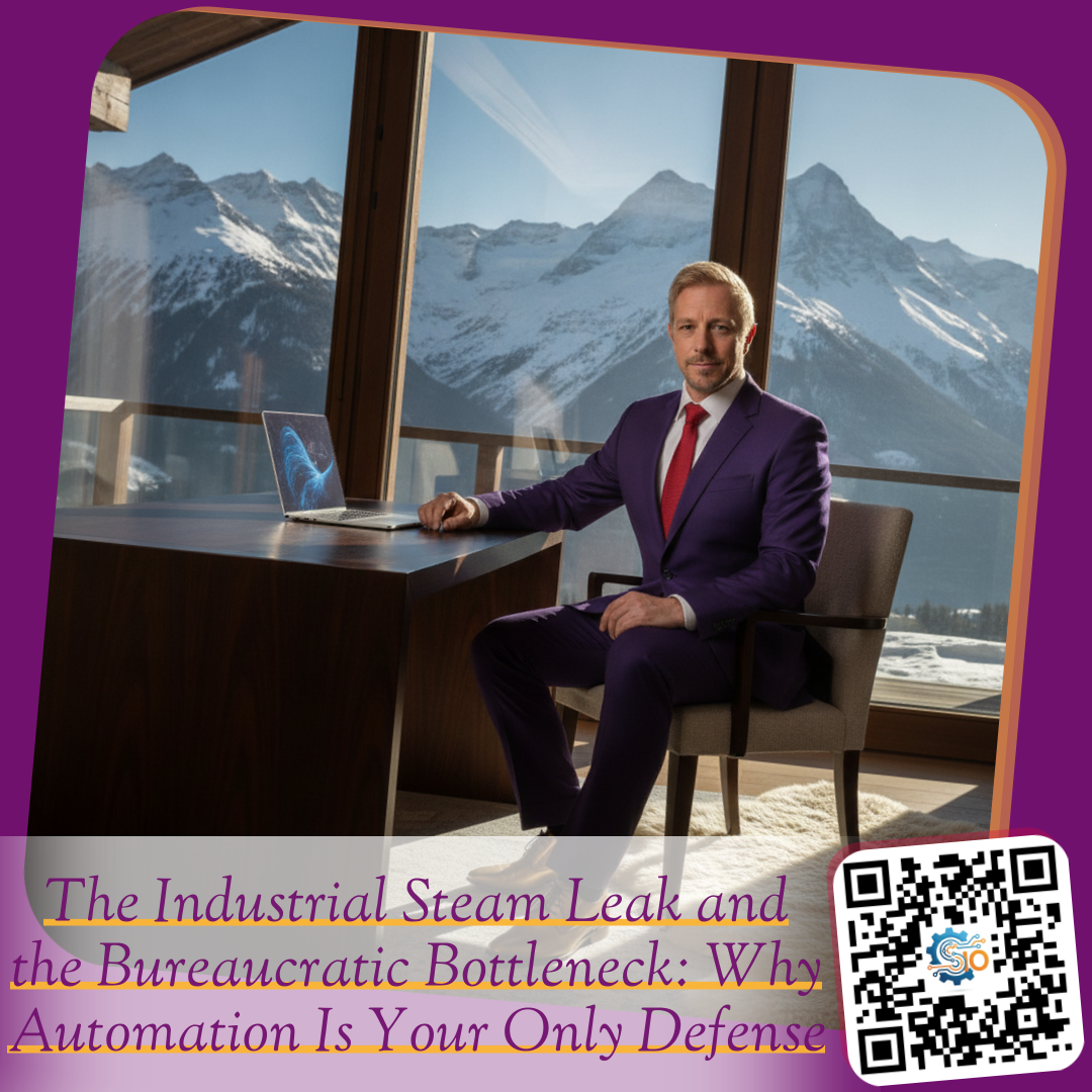 The Industrial Steam Leak and the Bureaucratic Bottleneck: Why Automation Is Your Only Defense