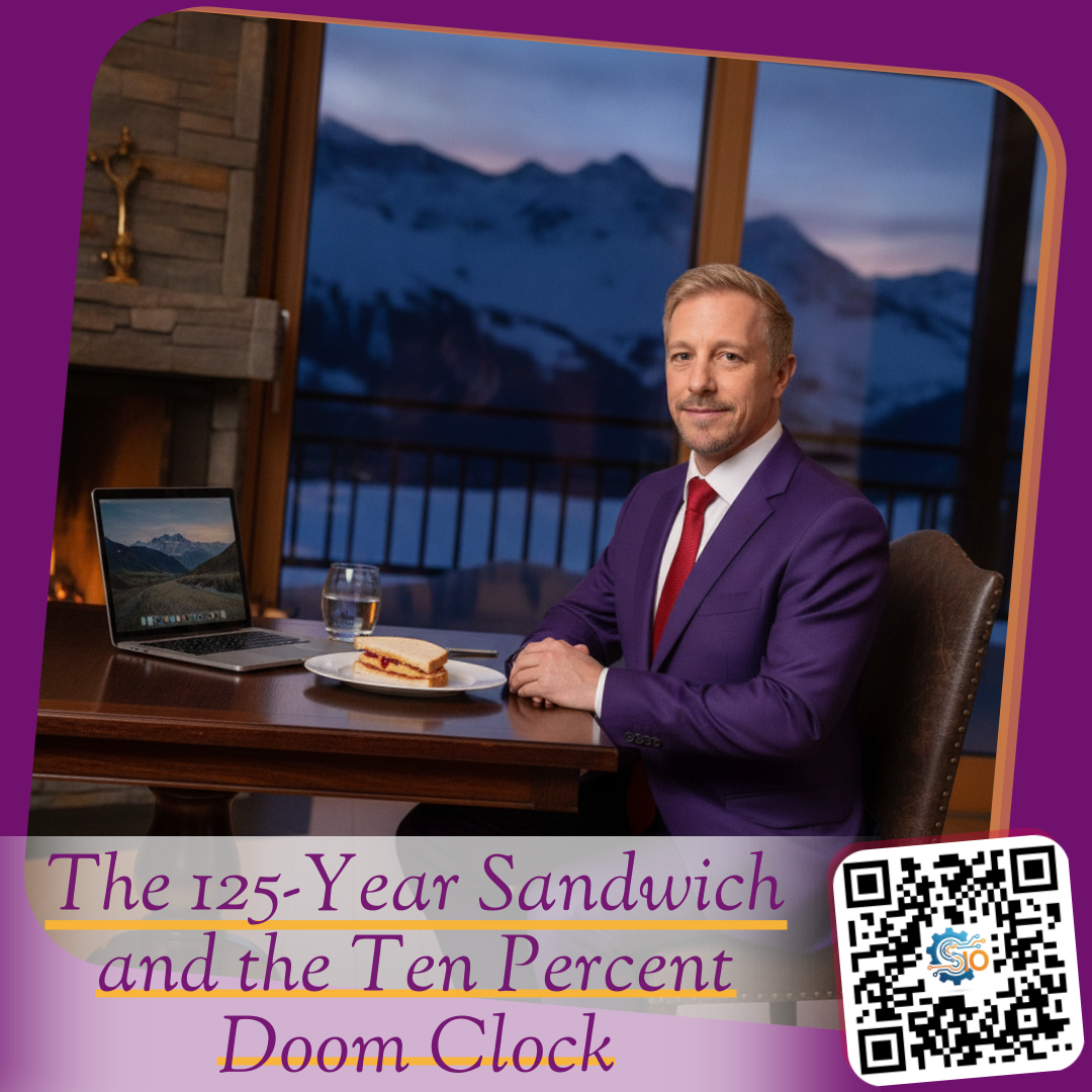 The 125-Year Sandwich and the Ten Percent Doom Clock