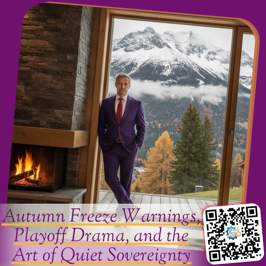 Autumn Freeze Warnings, Playoff Drama, and the Art of Quiet Sovereignty