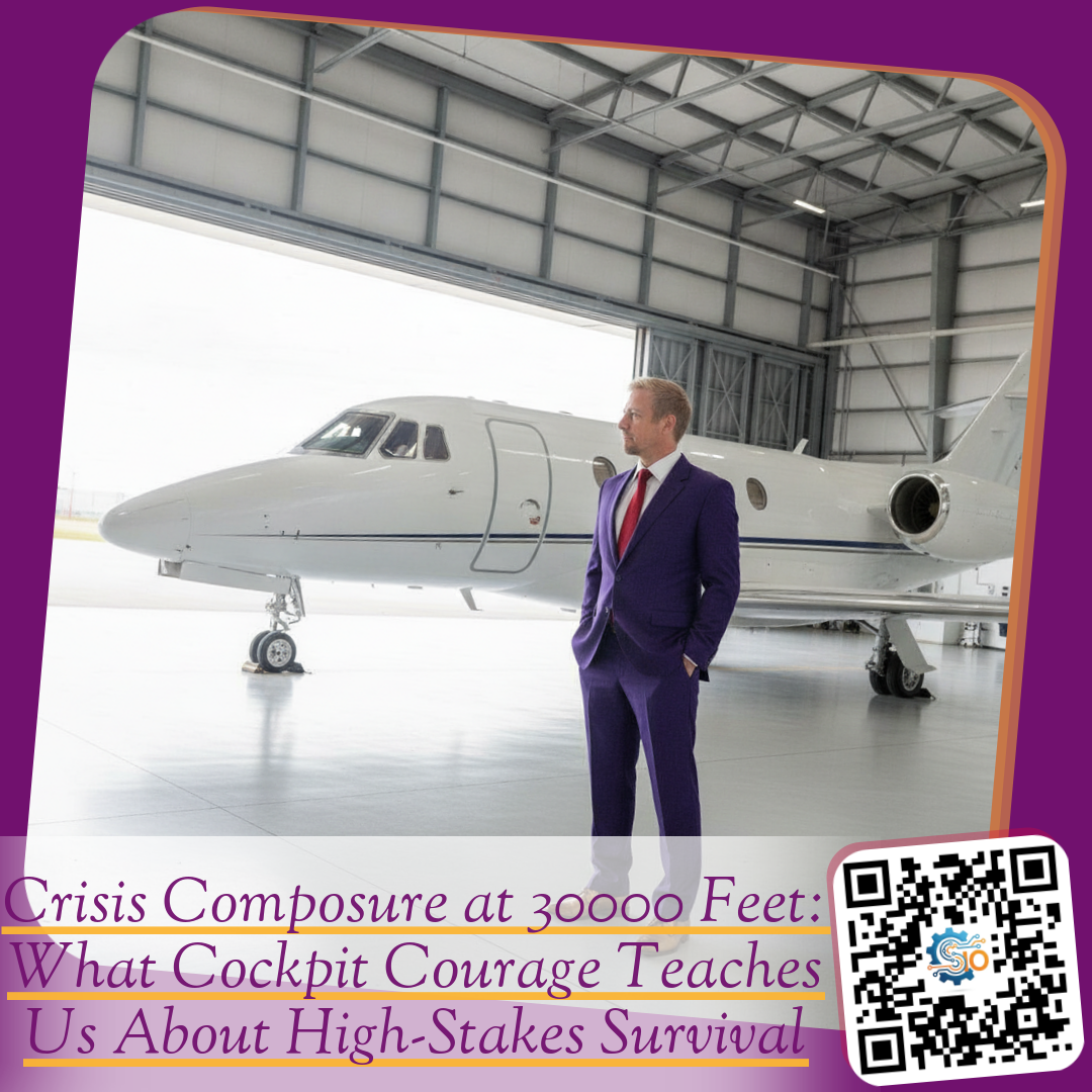 Crisis Composure at 30000 Feet: What Cockpit Courage Teaches Us About High-Stakes Survival