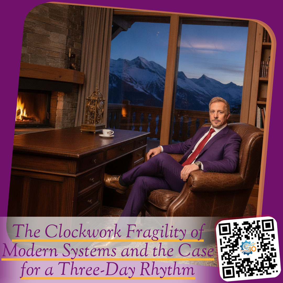 The Clockwork Fragility of Modern Systems and the Case for a Three-Day Rhythm