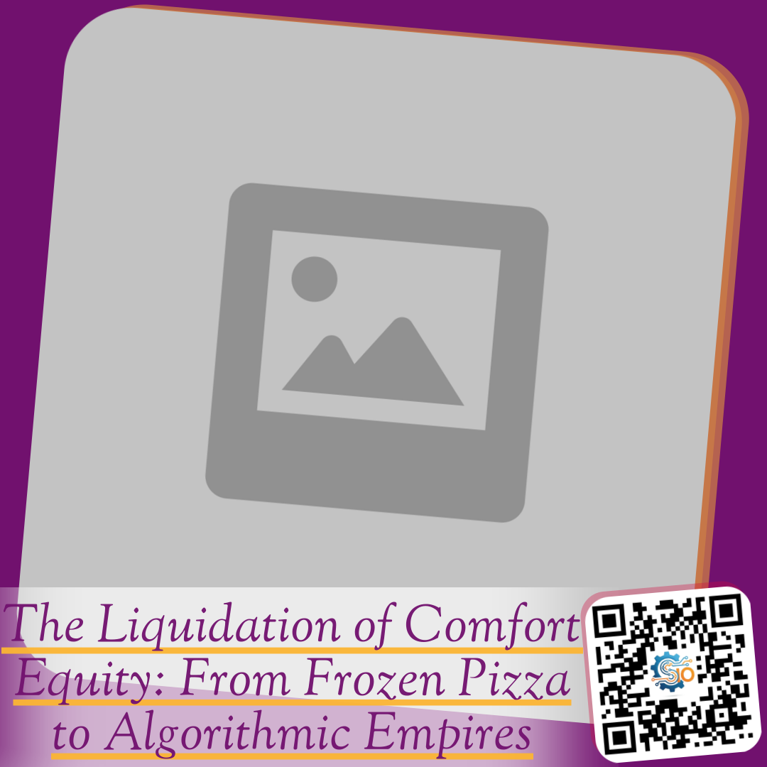 The Liquidation of Comfort Equity: From Frozen Pizza to Algorithmic Empires