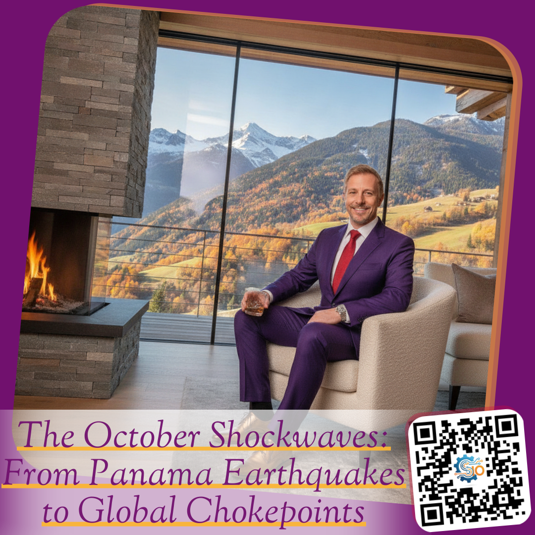The October Shockwaves: From Panama Earthquakes to Global Chokepoints
