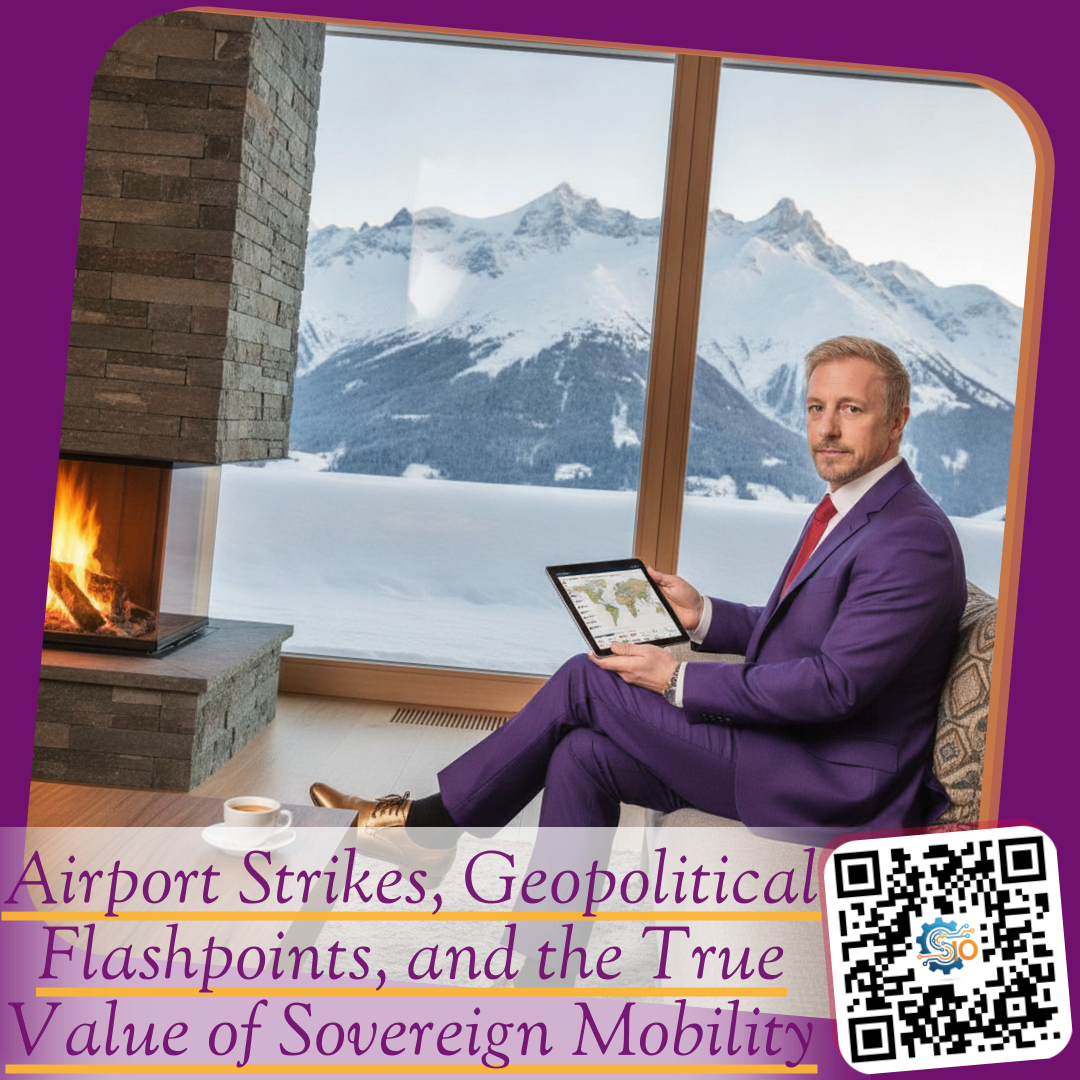 Airport Strikes, Geopolitical Flashpoints, and the True Value of Sovereign Mobility