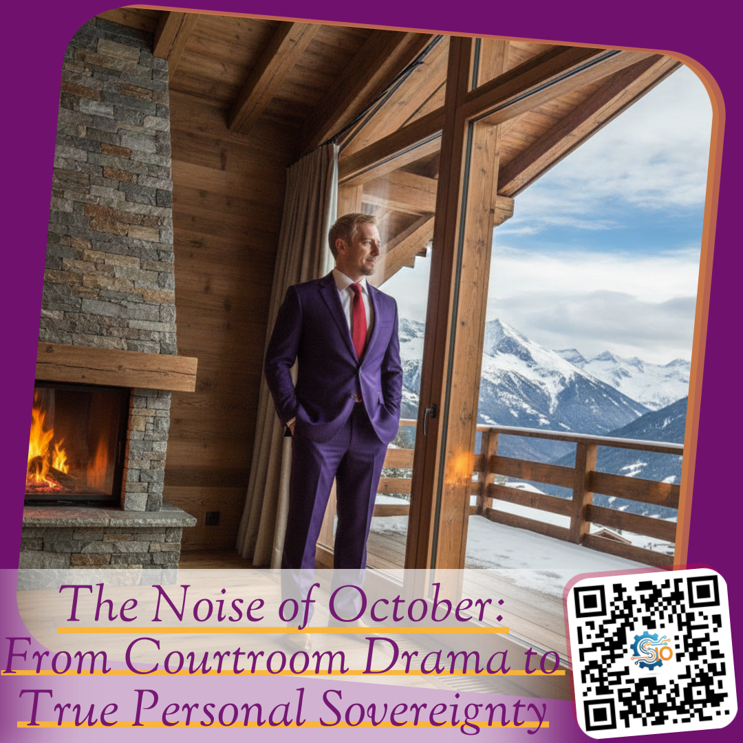 The Noise of October: From Courtroom Drama to True Personal Sovereignty